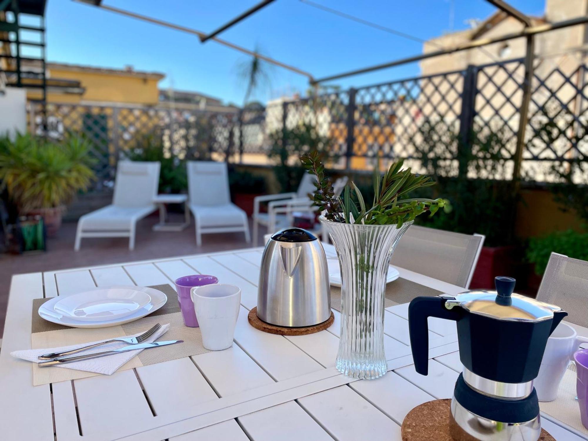 Elegant, With Private Terrace Next To The Vatican Rom Eksteriør billede